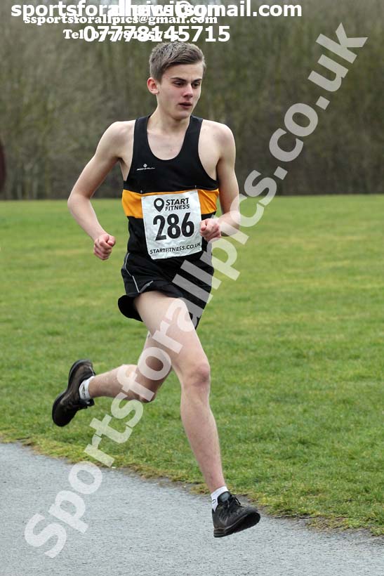 Senior mens NECAA Road Relays Champs., Hetton Lyons Oark, Hetton-le-Hole. Photo: David T. Hewitson/Sports for All Pics